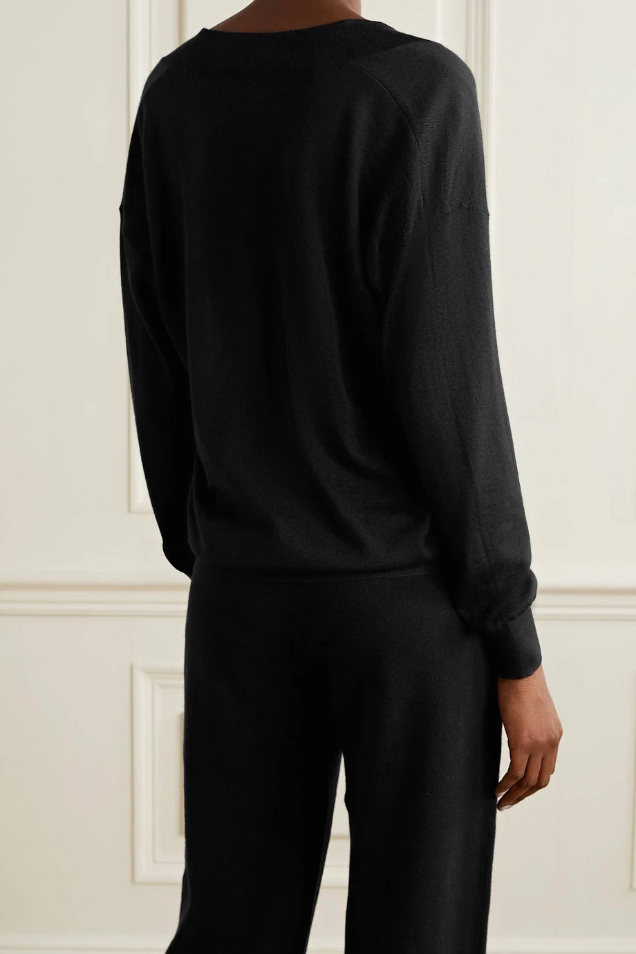 Outlet 🔔 TOM FORD Cashmere And Silk-blend Sweater In Black ⌛ – Image 3