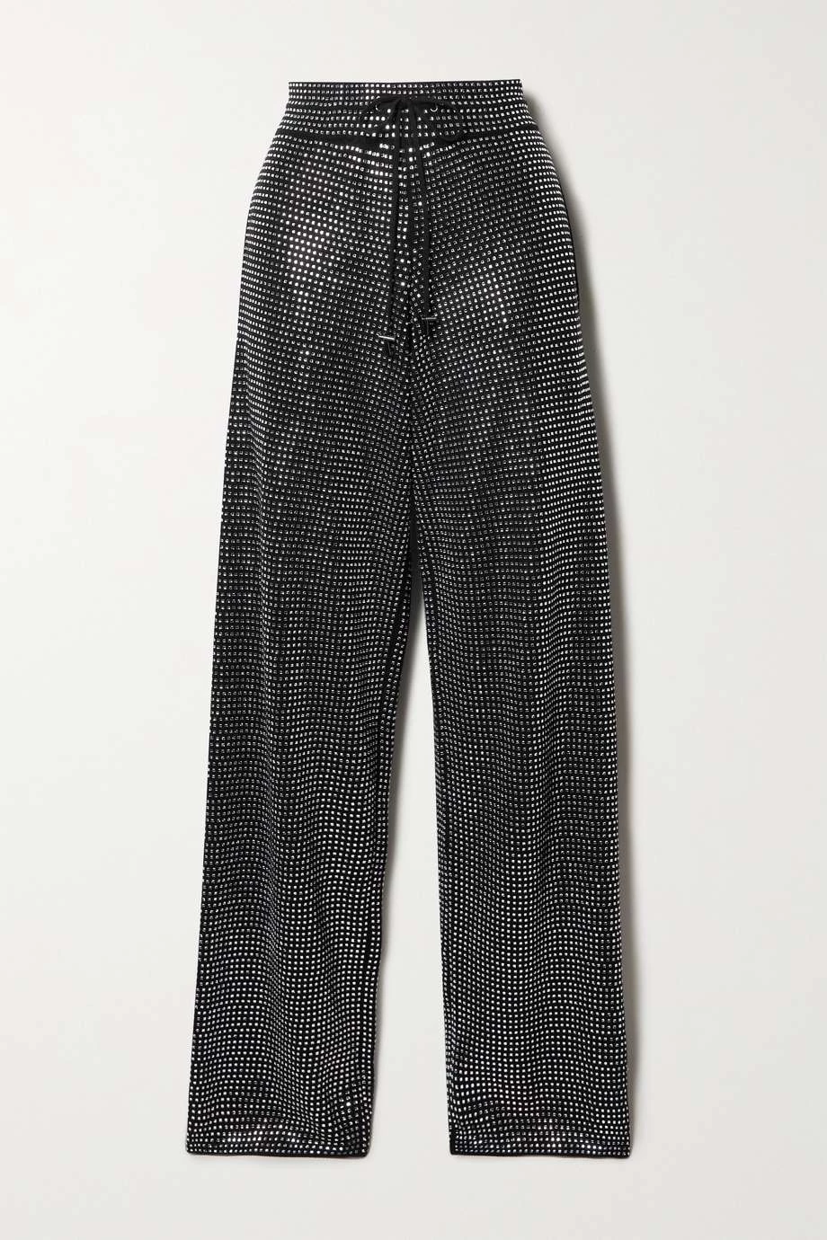 Best reviews of 🎉 TOM FORD Crystal-embellished Cashmere Wide-leg Pants In Black ✨