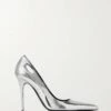 Cheapest ✔️ TOM FORD Mirrored-leather Pumps In Silver 🛒