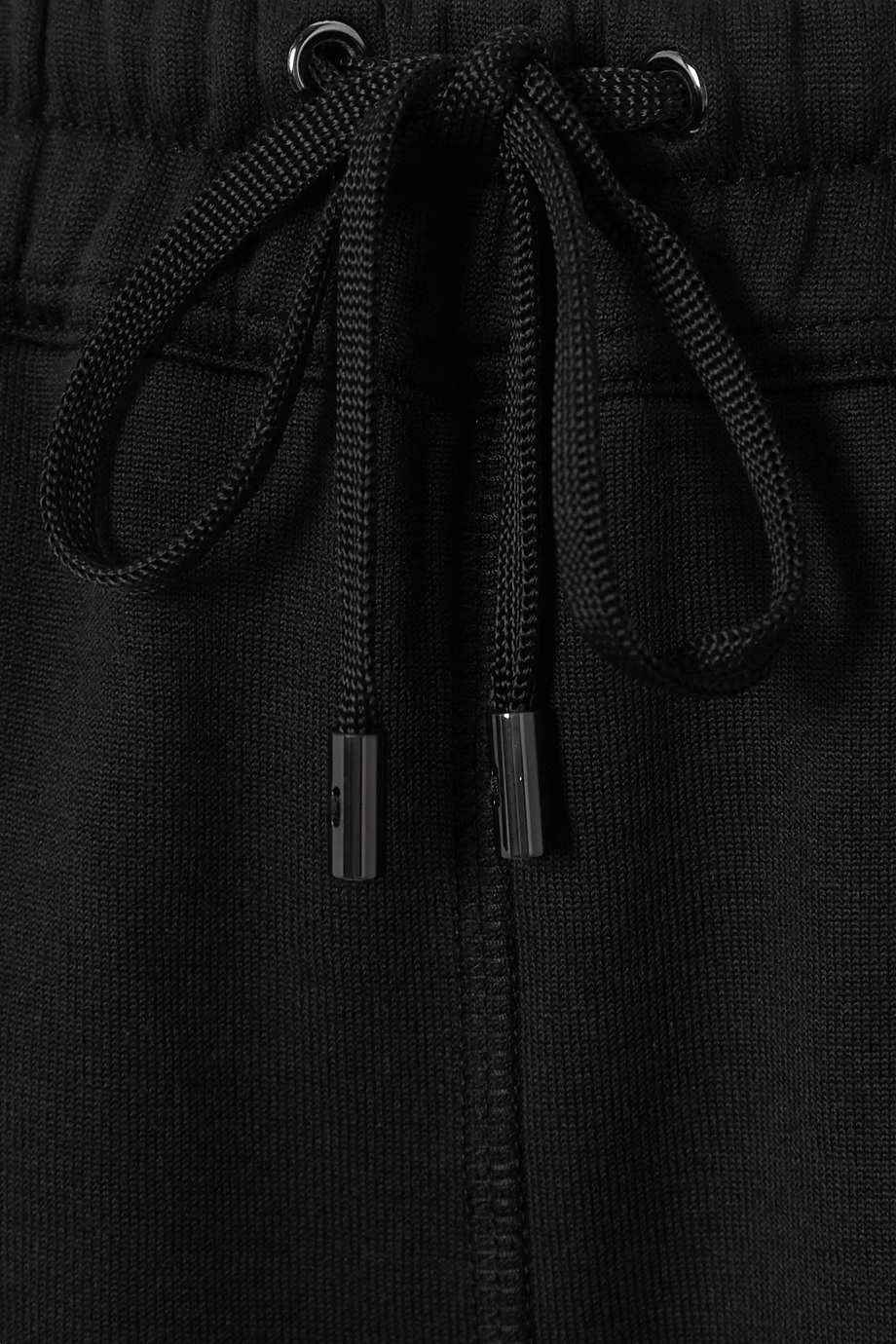 Deals 🌟 TOM FORD Grosgrain-trimmed Silk And Cotton-blend Jersey Shorts In Black 🔔 – Image 4