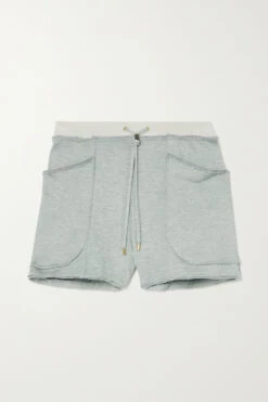 Budget ❤️ TOM FORD Silk And Cotton-blend Jersey Shorts In Gray 😀
