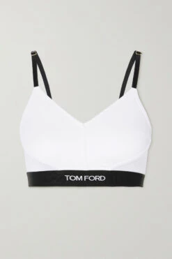Coupon ✨ TOM FORD Stretch-modal Jersey Bralette In White 🌟