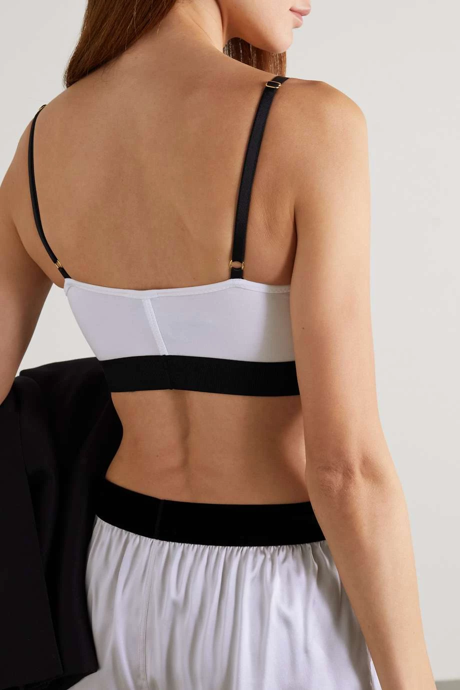 Coupon ✨ TOM FORD Stretch-modal Jersey Bralette In White 🌟 – Image 4
