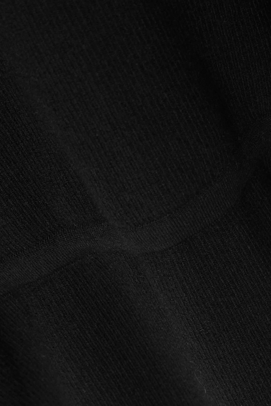 New 🔔 TOM FORD Hooded Ribbed Cashmere-blend 👗 Dress In Black 🎉 – Image 4