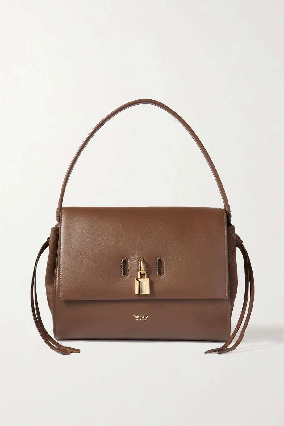Best Pirce 🤩 TOM FORD Padlock Medium Leather Shoulder Bag In Brown 😍