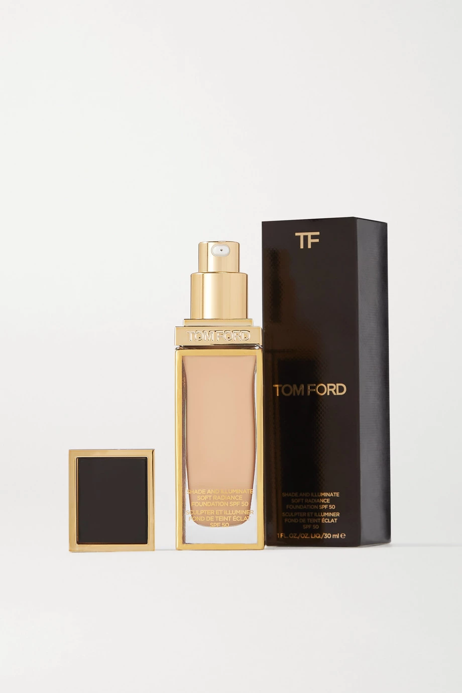 New 😉 TOM FORD BEAUTY Shade And Illuminate Soft Radiance Foundation SPF50 - 2.0 Buff, 30ml In Neutral ✨ – Image 3