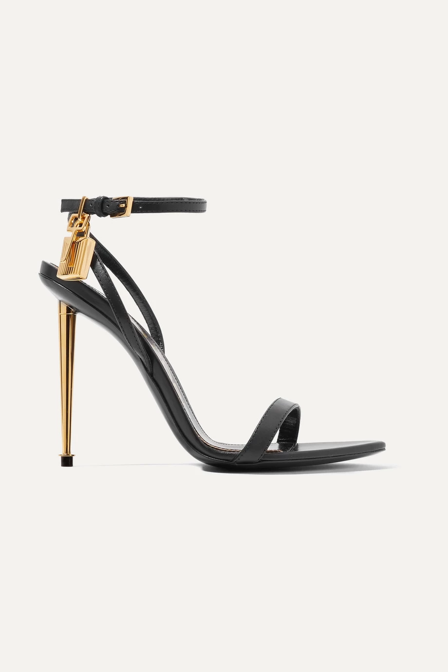 Best reviews of ✨ TOM FORD Padlock Leather 🩴 Sandals In Black 💯