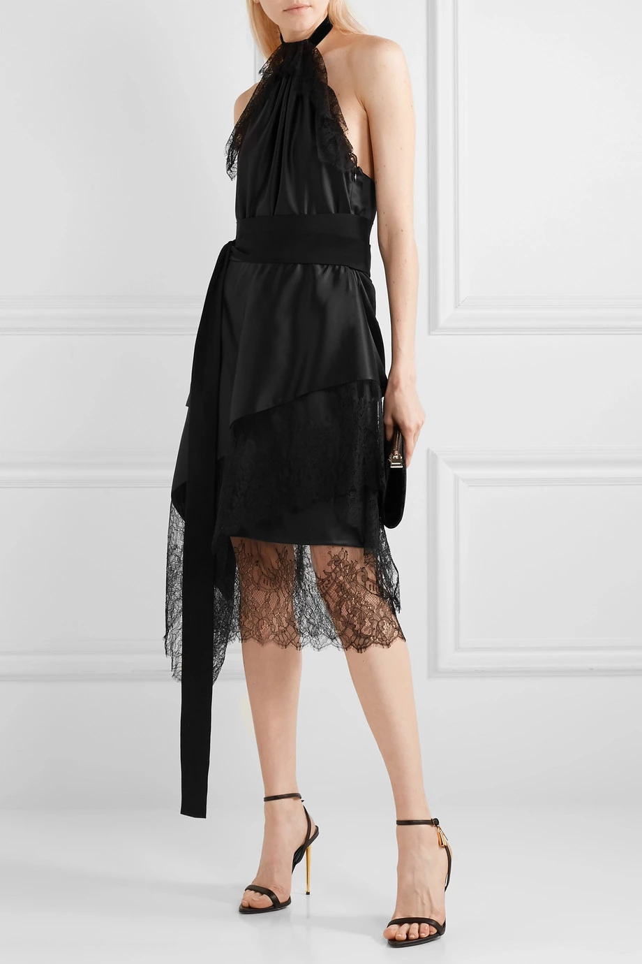 Best reviews of ✨ TOM FORD Padlock Leather 🩴 Sandals In Black 💯 – Image 4