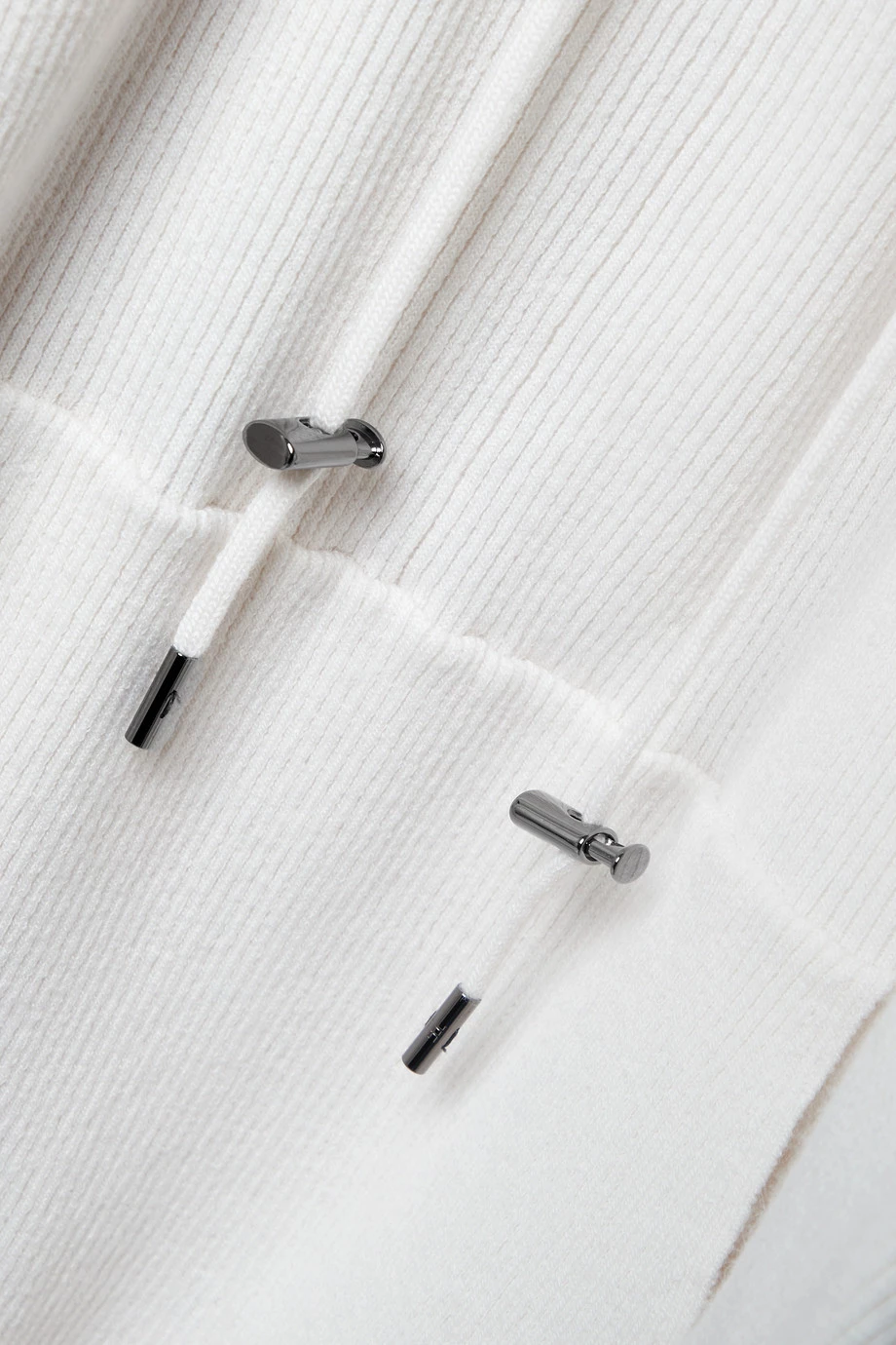 Outlet 🧨 TOM FORD Hooded Ribbed Cashmere-blend 👗 Dress In Ivory 🤩 – Image 4